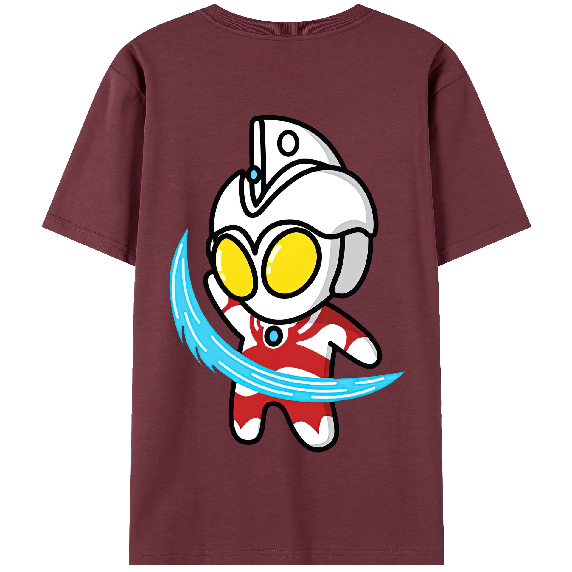（画像用） ウルトラマン Ultraman 綿100％半袖Tシャツ（背面プリント）